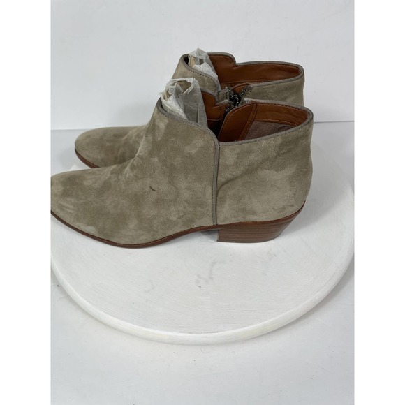 Sam Edelman Putty Suede Ankle Boots Size 9M \ - Picture 2 of 10